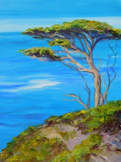 Big Sur CA, Oil on Linen, 20x24 (click to enlarge) Big Sur CA, Oil on Linen, 20x24