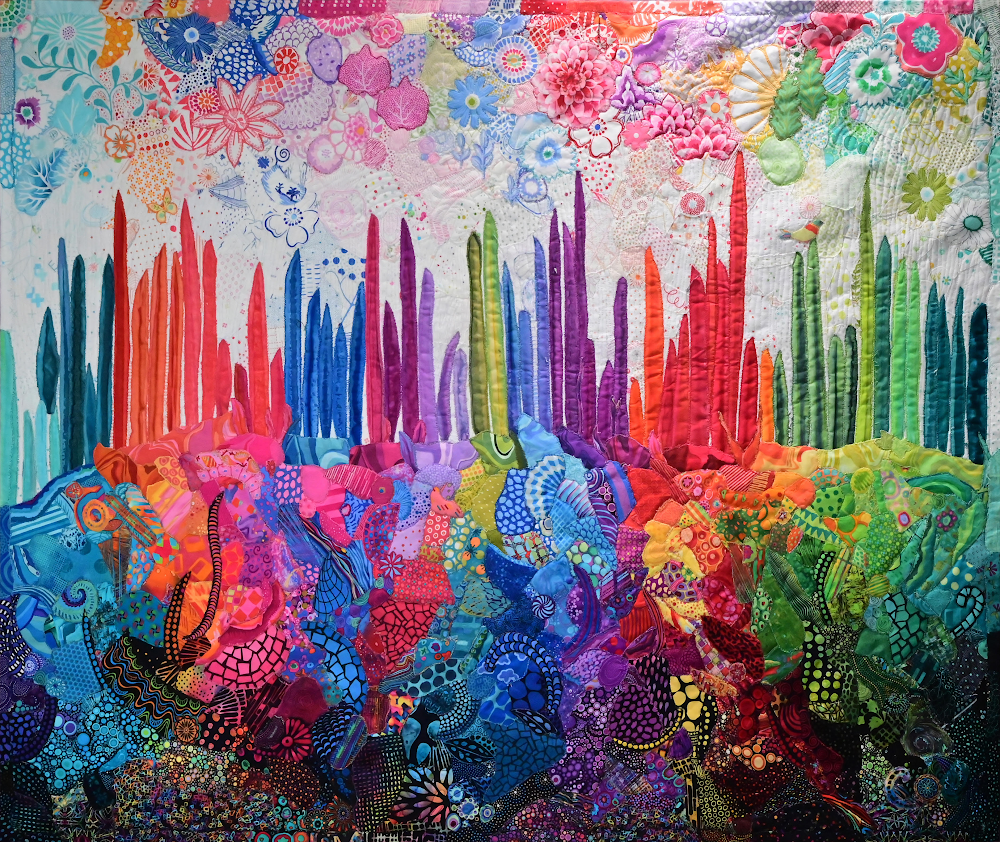fiber collage