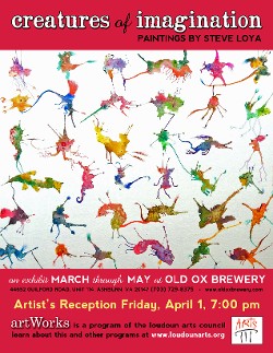 Creatures of Imagination, "Splotch Monsters" by Steve Loya