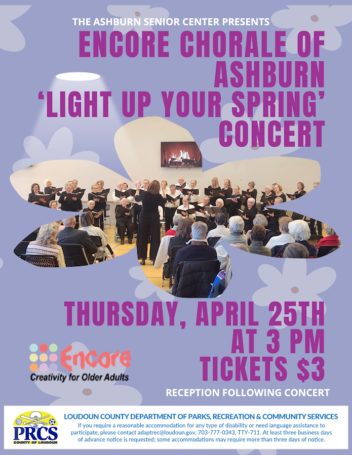 Encore Chorale of Ashburn - 'Light Up Your Spring' Concert
