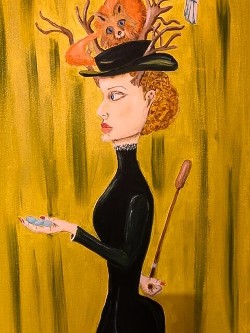 "Foxhunt" by Nancy Kfoury "Foxhunt" by Nancy Kfoury