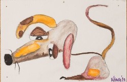 "Is that a flea I see?" by Nancy Kfoury "Is that a flea I see?" by Nancy Kfoury