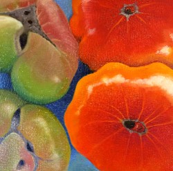"Heirlooms", oil on canvas, 8" x 8", 2015 "Heirlooms", oil on canvas, 8" x 8", 2015