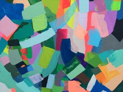 "The Way Things Go" - 2018 - 30"x24" - acrylic on canvas