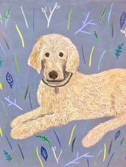 Mumble - 2017 - 20"x24" - acrylic on canvas