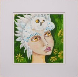 "Jungle Girl 1" by Nancy Kfoury "Jungle Girl 1" by Nancy Kfoury