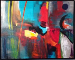 My Playground, 30" x 36", Acrylic (click to enlarge) My Playground, 30" x 36", Acrylic