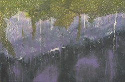 Mossy Morn, acrylic on canvas, 24x36", 2016