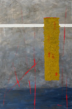 Outstanding in Its Field, acrylic on canvas, 36x24", 2015 (click to enlarge) Outstanding in Its Field, acrylic on canvas, 36x24", 2015