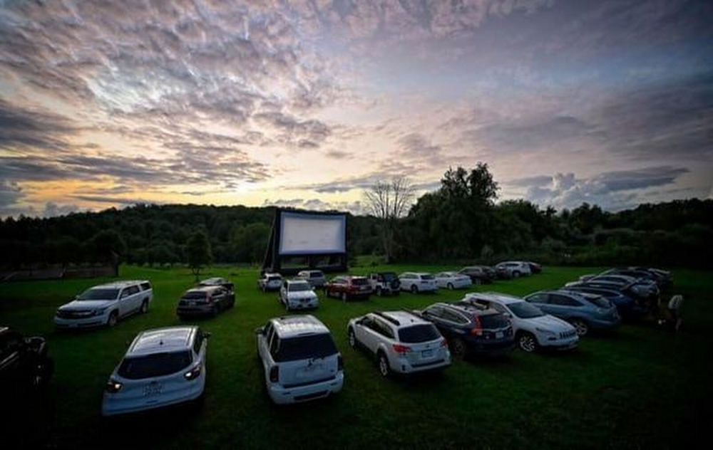 A unique drive-in experience at 50 West Vineyard.