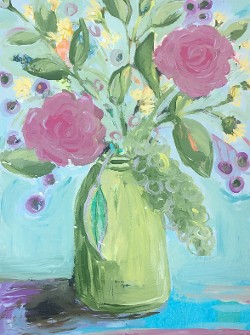 Breath of Fresh Air - 12"x 16" - Acrylic (click to enlarge) Breath of Fresh Air - 12"x 16" - Acrylic