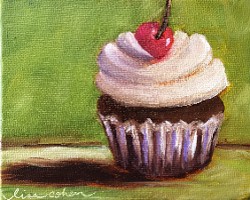 Green Room Ready - 6"x 6" - Oil (click to enlarge) Green Room Ready - 6"x 6" - Oil