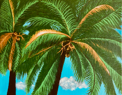 Title: The View from My Window, Acrylic on Canvas, 8" x 10", Year 2021 (click to enlarge) Title: The View from My Window, Acrylic on Canvas, 8" x 10", Year 2021