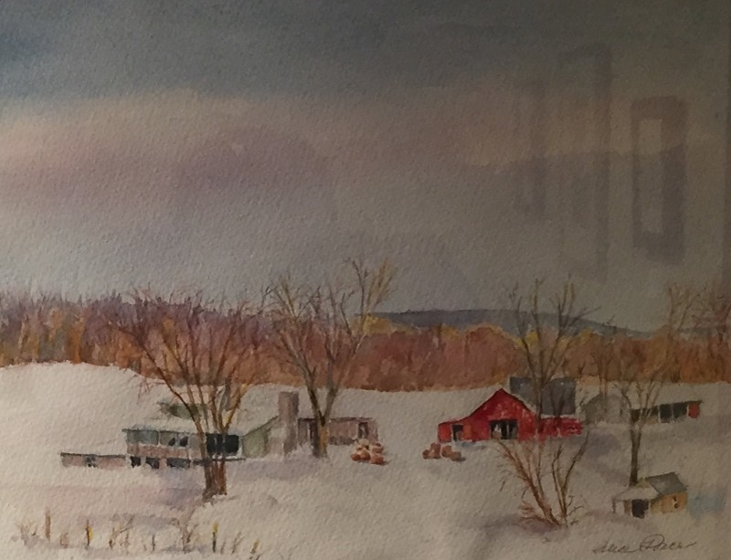 "Milltown Farm in Winter" by Alice Power