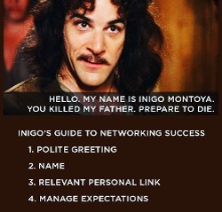 Inigo has his elevator speech ready. Do you?