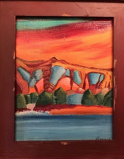 "River Rocks" by Nancy Kfoury "River Rocks" by Nancy Kfoury