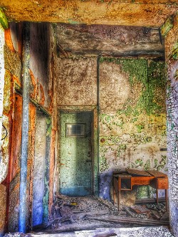 "End of the Work Day: Eastern State Penitentiary" (click to enlarge) "End of the Work Day: Eastern State Penitentiary"