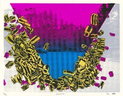 Title: Converse
Medium: screenprint on paper
Dimensions: 11x14 inches
Year: 2016 Title: Converse
Medium: screenprint on paper
Dimensions: 11x14 inches
Year: 2016