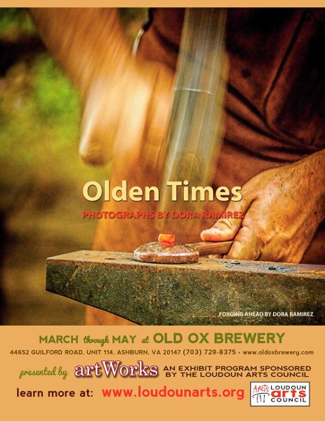 "Olden Times," by Dora Ramirez, on exhibit March through May at Old Ox Brewery