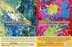 Two New artWorks shows on display September 1 through November 30, 2017.
