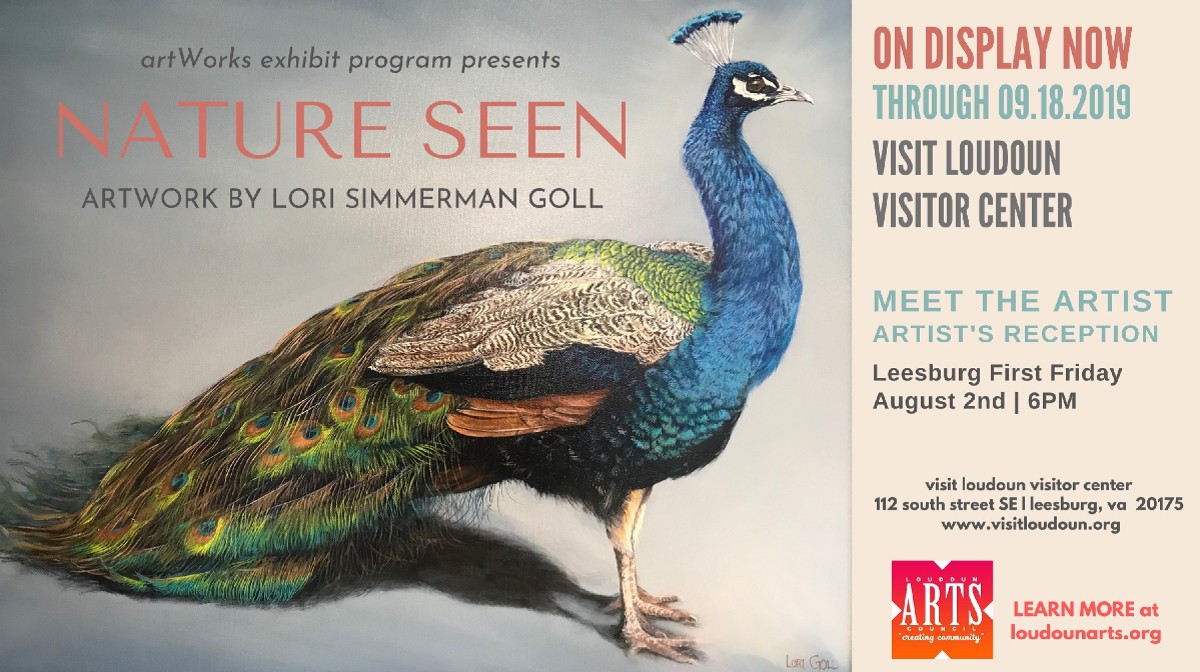 New artWorks exhibit opens at Visit Loudoun Visitor Center.