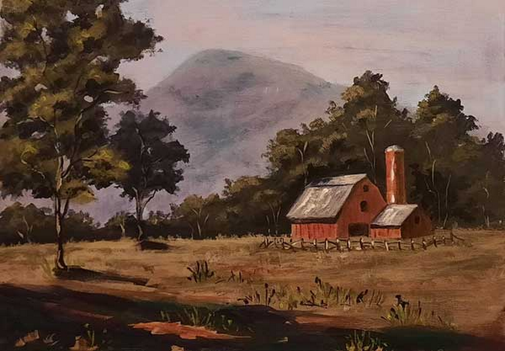"Blue Ridge Mountain Farm" by Kathy Bleau