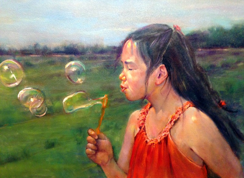 "Bubbles at the Vineyard" by Marcia Klioze